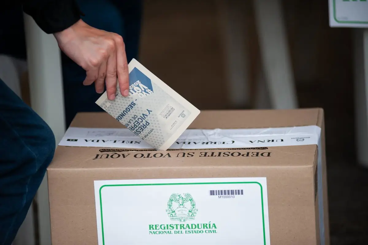 Archivo - Segunda vuelta de la elecciones presidenciales de Colombia en 2022. - Europa Press/Contacto/Chepa Beltran - Archivo