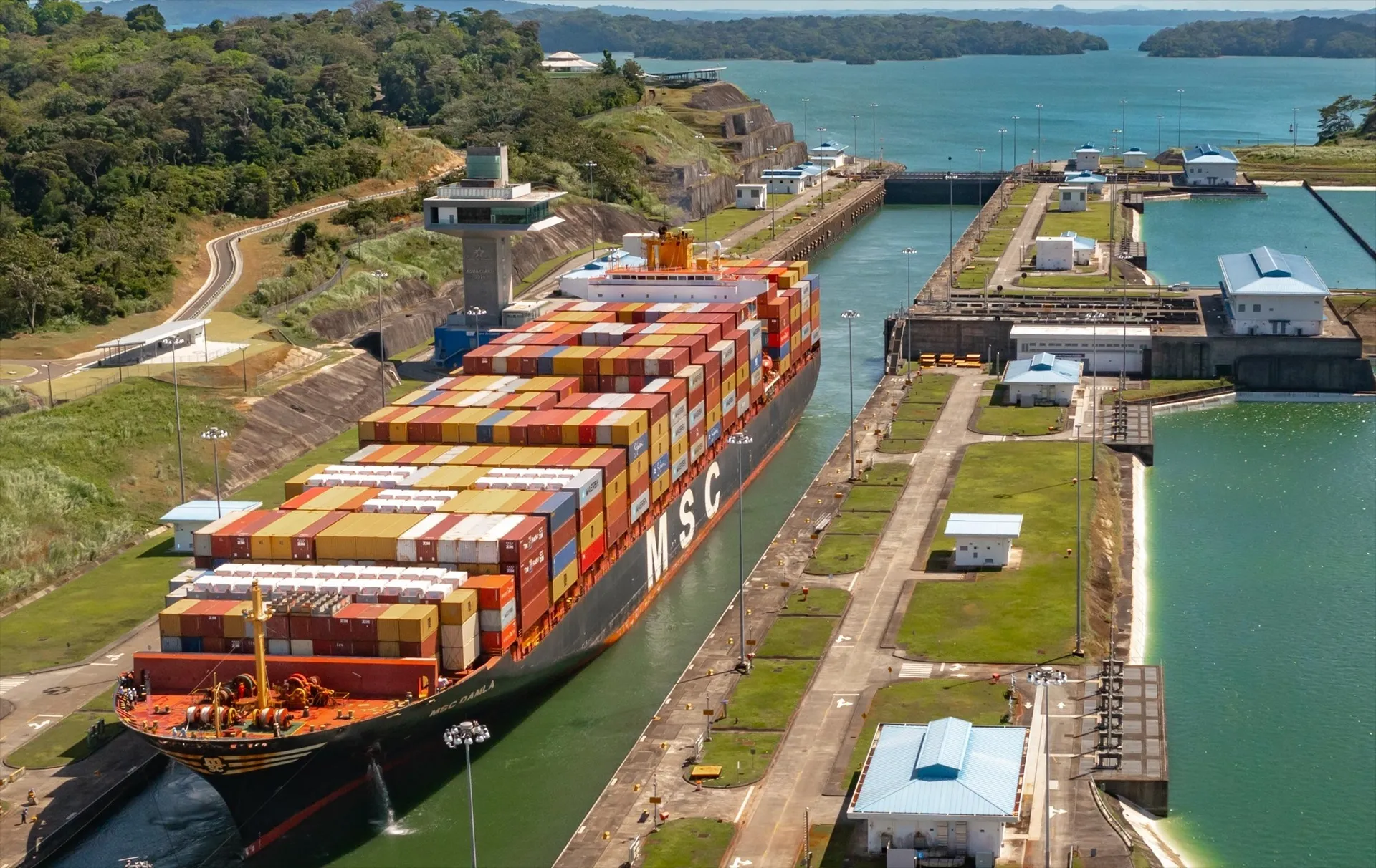 (Foto de ARCHIVO) El Canal de Panamá CANAL DE PANAMA 27/6/2023