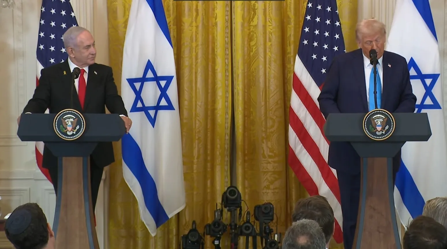 Trump amenaza a Hamás con enviar a Israel "todo lo que necesita"