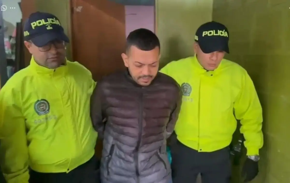 La Policía de Colombia detiene a José Arteaga Hernández, alias 'El Costeño', presunto autor intelectual del atentado contra Miguel Uribe. - MINISTERIO DE DEFENSA DE COLOMBIA