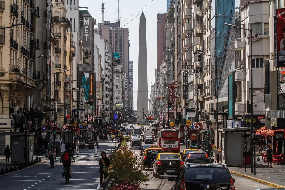 Archivo - Imagen del centro de Buenos Aires (archivo) - Europa Press/Contacto/Cristobal Basaure Araya