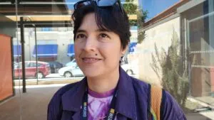 En el marco del Weird Market de Valencia, la guionista y directora Aline Romero promociona 'El viaje de Azul', un ambicioso proyecto de animación mexicano (David Sánchez)