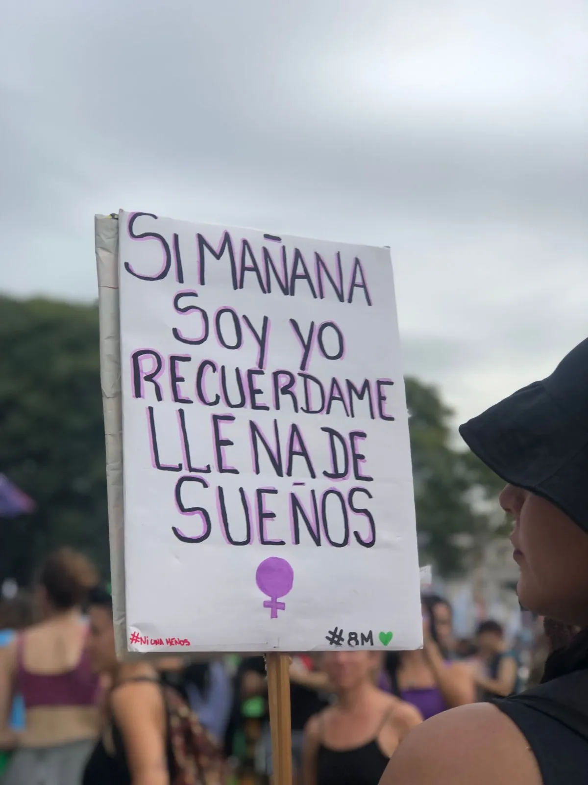 Miles de mujeres tomaron las calles contra el machismo, la desigualdad y las peligrosas políticas de Javier Milei (Foto: Banderlin Chavez)