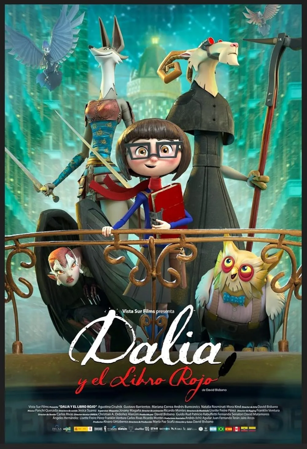 Póster de "Dalia y el libro rojo" | Difusión