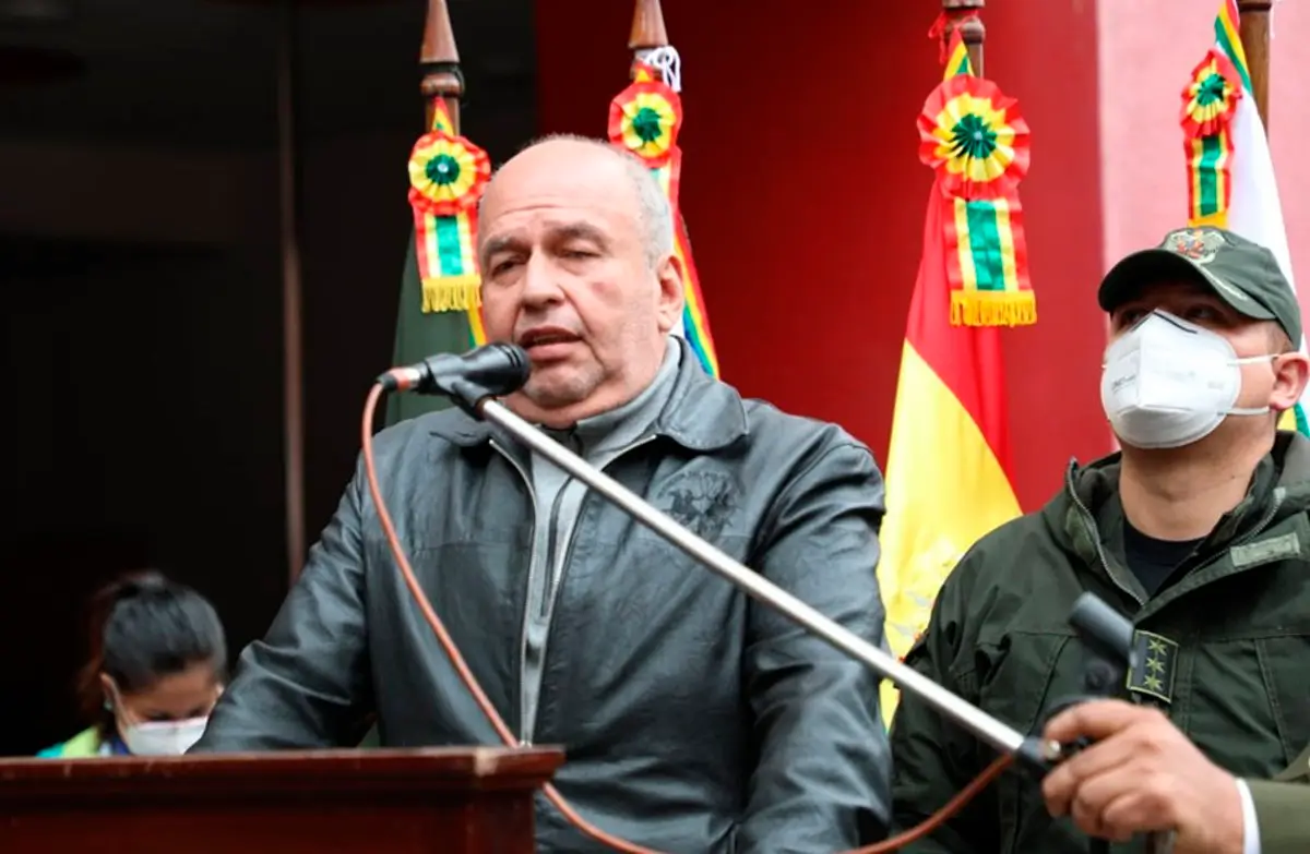 Archivo - El exministro de Gobierno de Bolivia, Arturo Murillo - ABI - Archivo