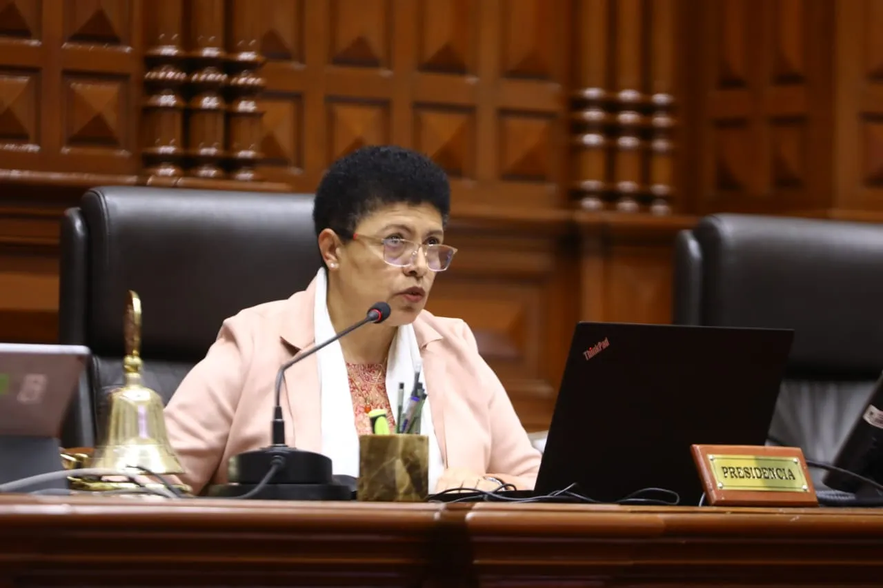 Martha Moyano, presidenta de la Comisión de Constitución (Foto: Congreso)