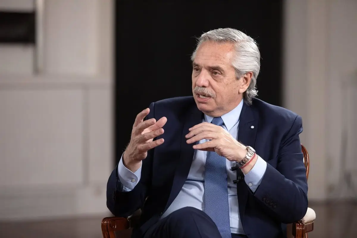 Archivo - El expresidente argentino Alberto Fernández - Europa Press/Contacto/Martin Zabala - Archivo