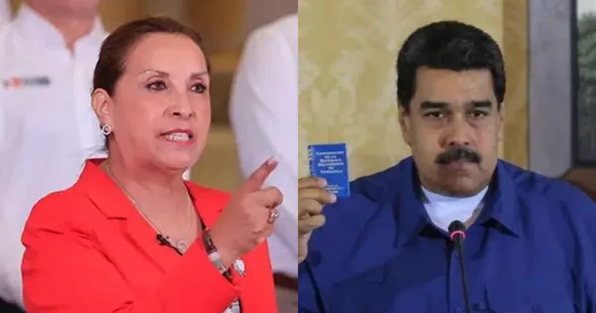 Dina Boluarte y Nicolás Maduro | Fotos de archivo