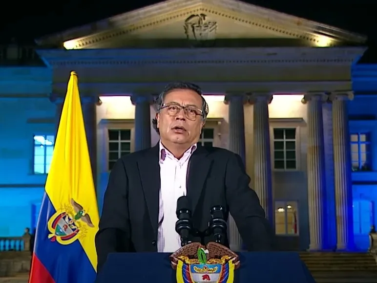 (Foto de ARCHIVO) El presidente de Colombia, Gustavo Petro REMITIDA / HANDOUT por PRESIDENCIA DE COLOMBIA