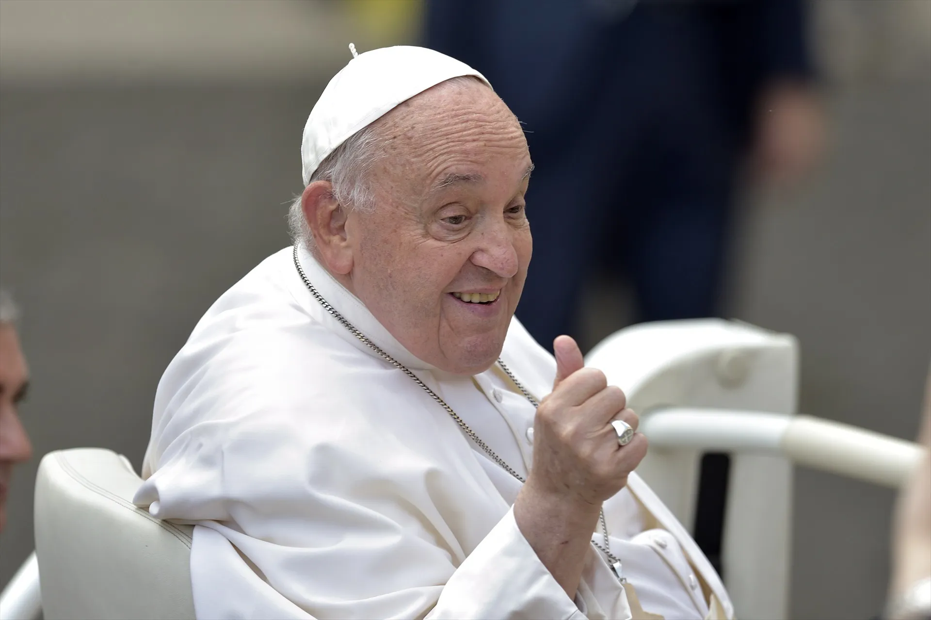 (Foto de ARCHIVO) El Papa Francisco durante la proclamación de nuevos santos de la Iglesia Católica en la Jornada Mundial de las Misiones 2024 | Foto: Stefano Spaziani / Europa Press