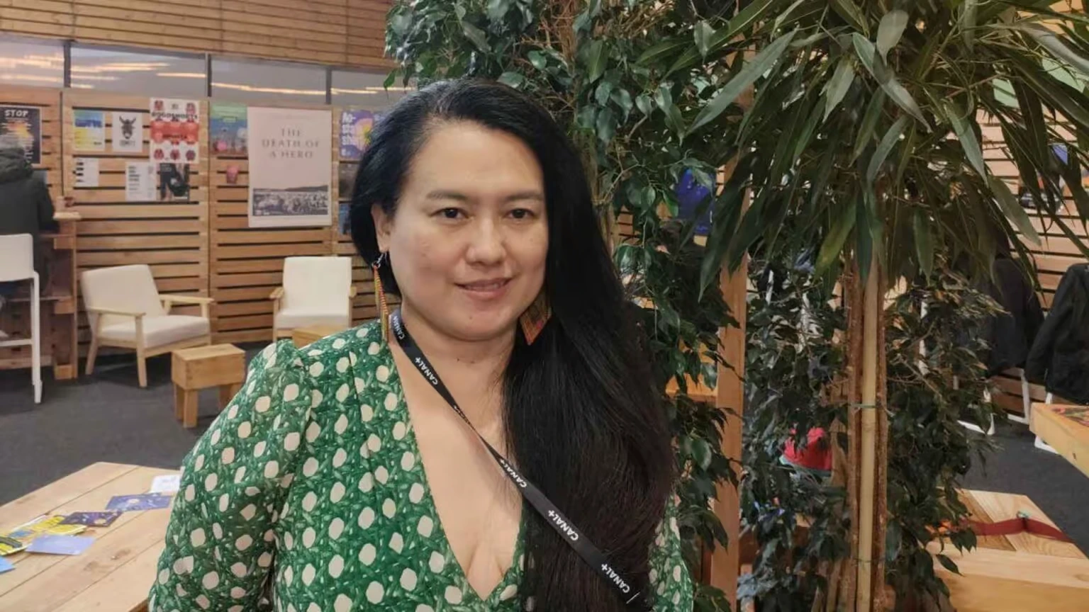 Laha Mebow (Taiwan), directora de "Tayal Forest Club" | Foto: David Sánchez