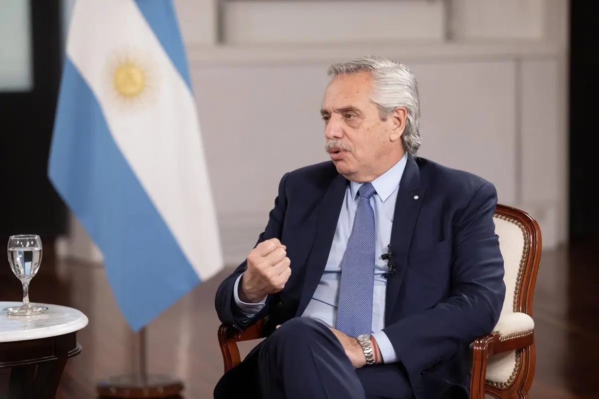 Archivo - El expresidente de Argentina Alberto Fernández - Europa Press/Contacto/Martin Zabala - Archivo