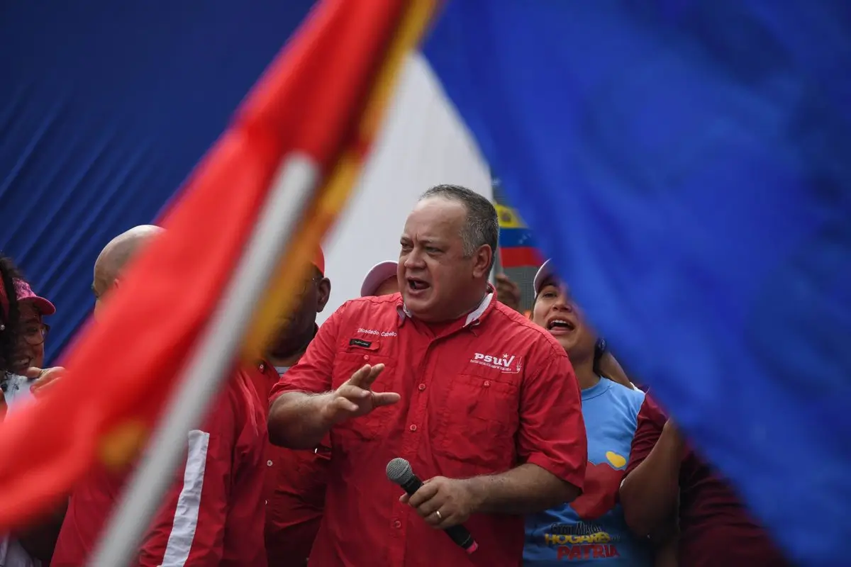 Archivo - El ministro del Interior de Venezuela, Diosdado Cabello - Europa Press/Contacto/Roman Camacho - Archivo