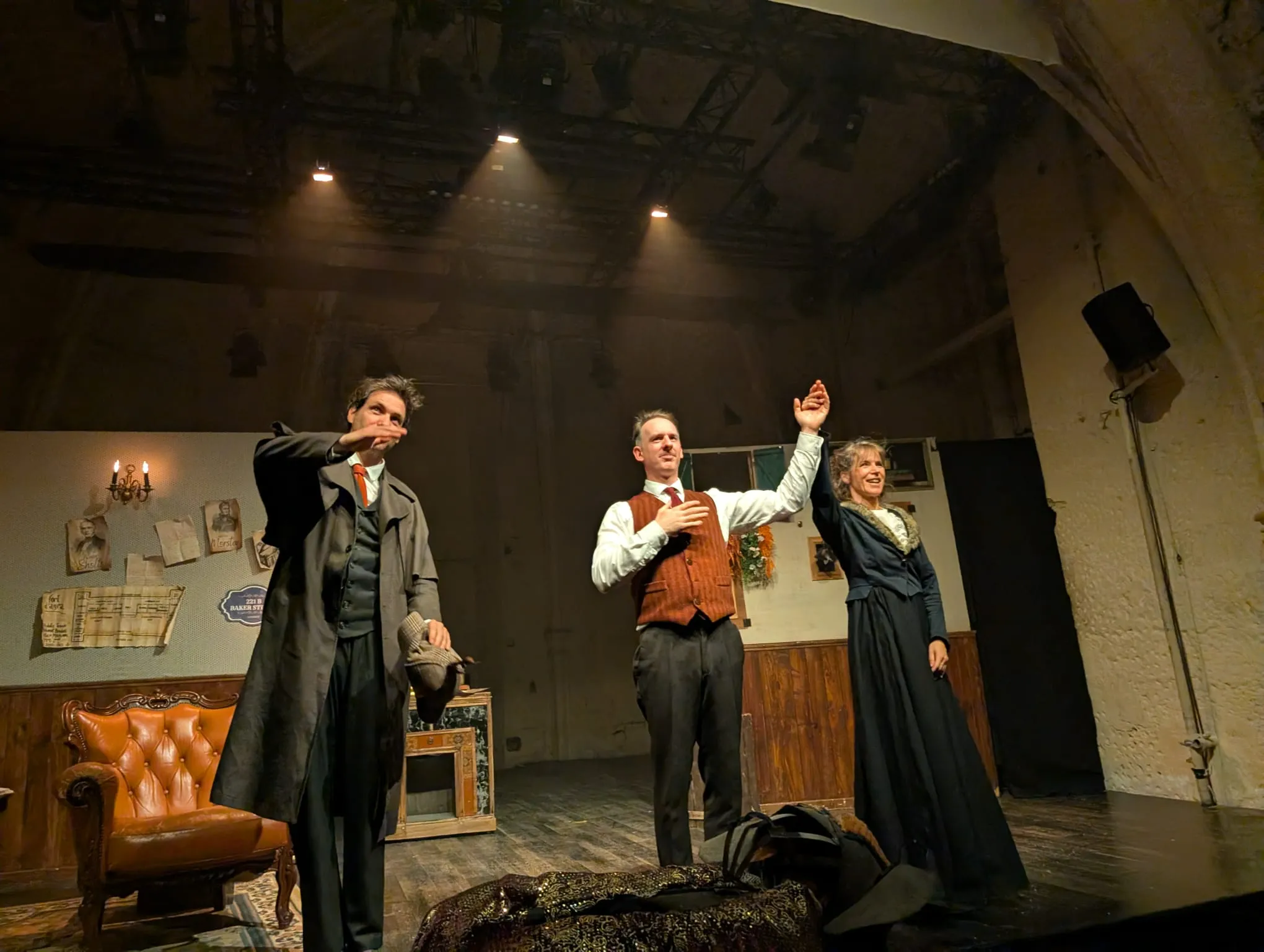Christophe Delort y PA Prod brillan en el Festival de Aviñón 2025 5 Sherlock Holmes et le Signe des 4