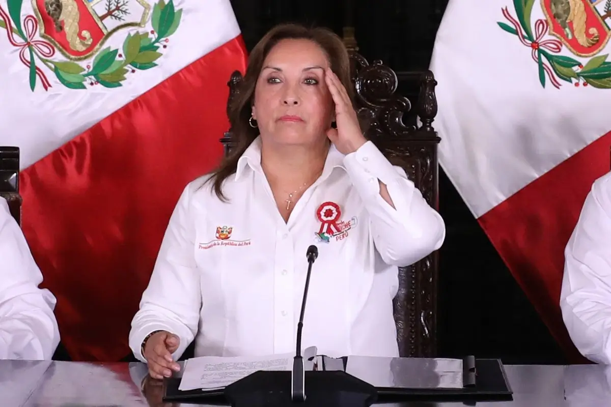 La presidenta de Perú, Dina Boluarte - Europa Press/Contacto/El Comercio