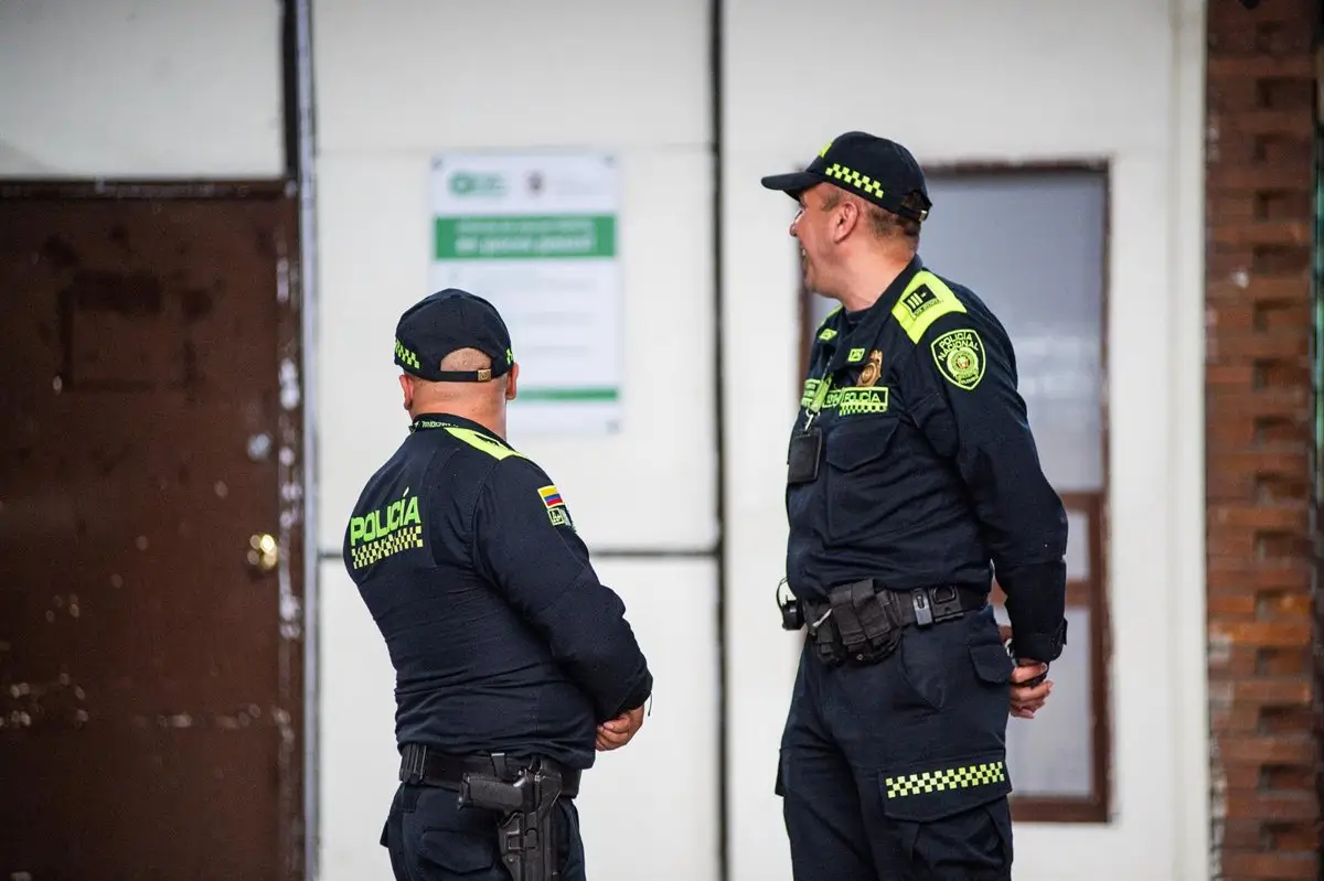 Archivo - Oficiales de Policía en Bogotá, Cundinamarca, Colombia (archivo) - Europa Press/Contacto/Sebastian Barros - Archivo