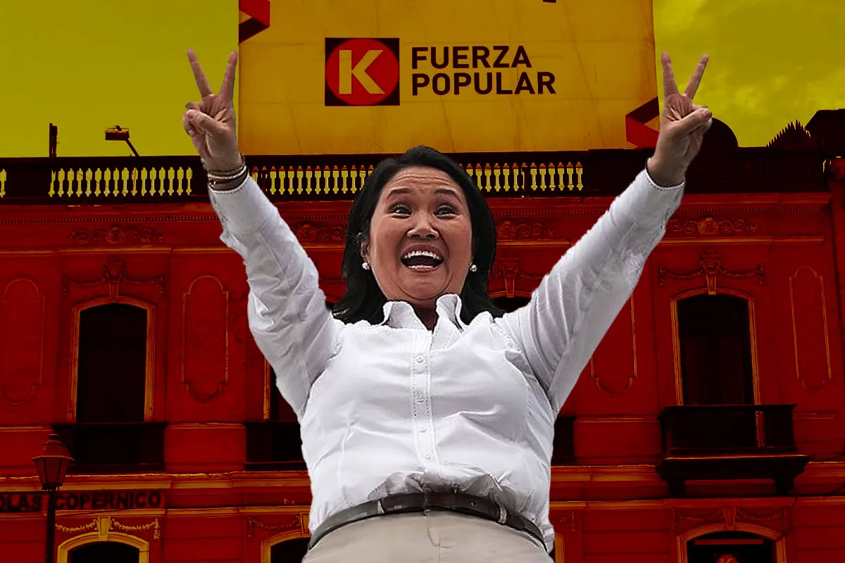 Keiko Fujimori queda como la única jefa de Fuerza Popular (Fotocomposición EL PERFIL)