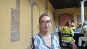 Angélica Lares, directora del estudio de animación "El taller del Chucho" (Foto: David Sánchez)