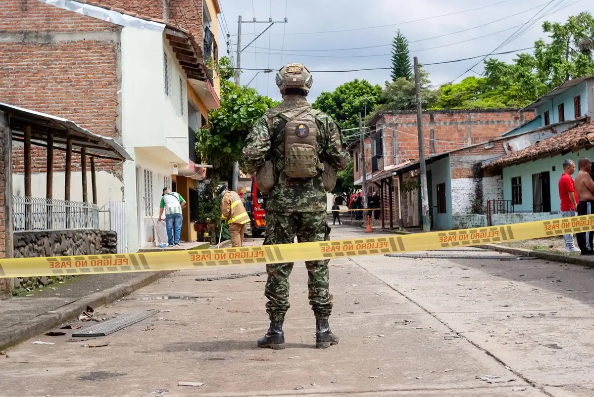 Archivo - Militar colombiano en una imagen de archivo. - Europa Press/Contacto/Sebastian Marmolejo