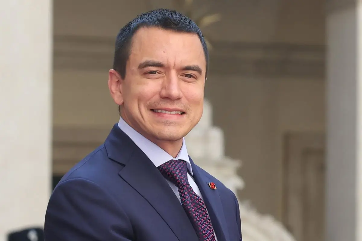 Archivo - El presidente de Ecuador, Daniel Noboa - Europa Press/Contacto/marco iacobucci - Archivo