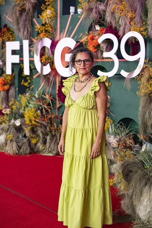 Isabel Cristina Fregoso, directora de "La arriera" (Foto: © FICG / Diego Gasca)