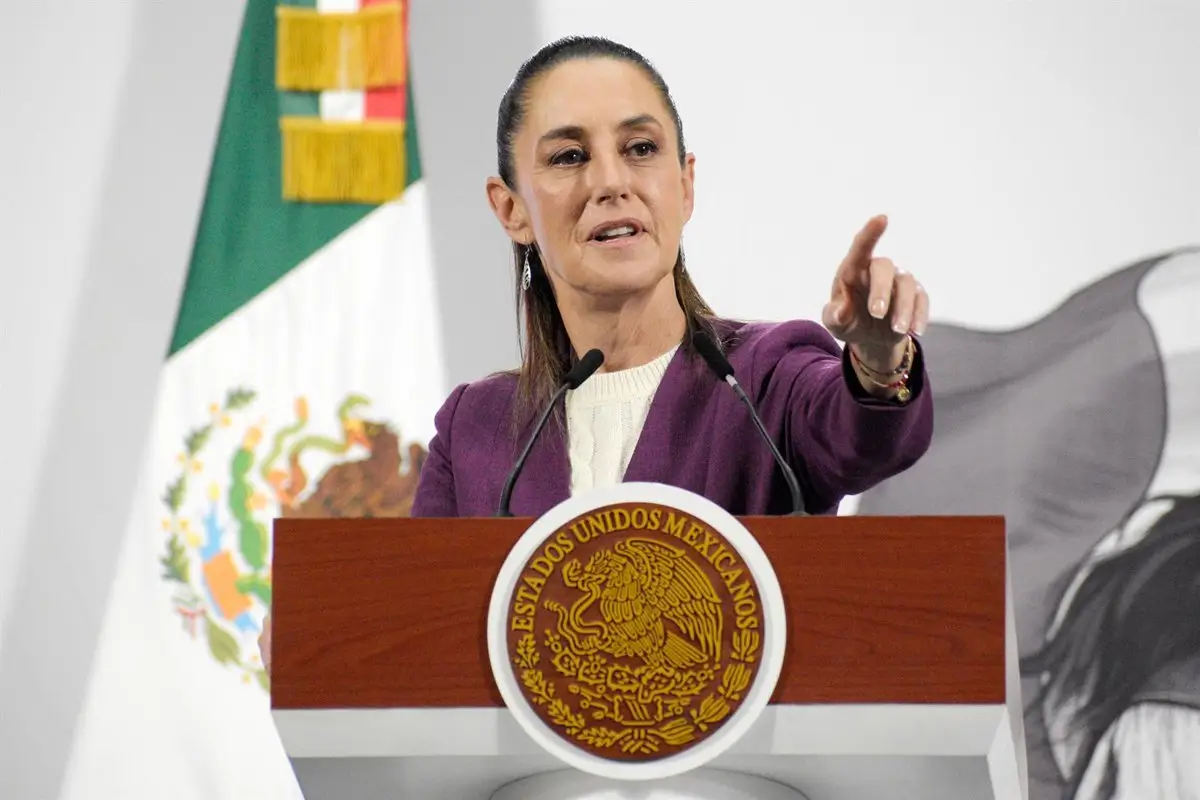 La presidenta de México, Claudia Sheinbaum - Europa Press/Contacto/Luis Barron