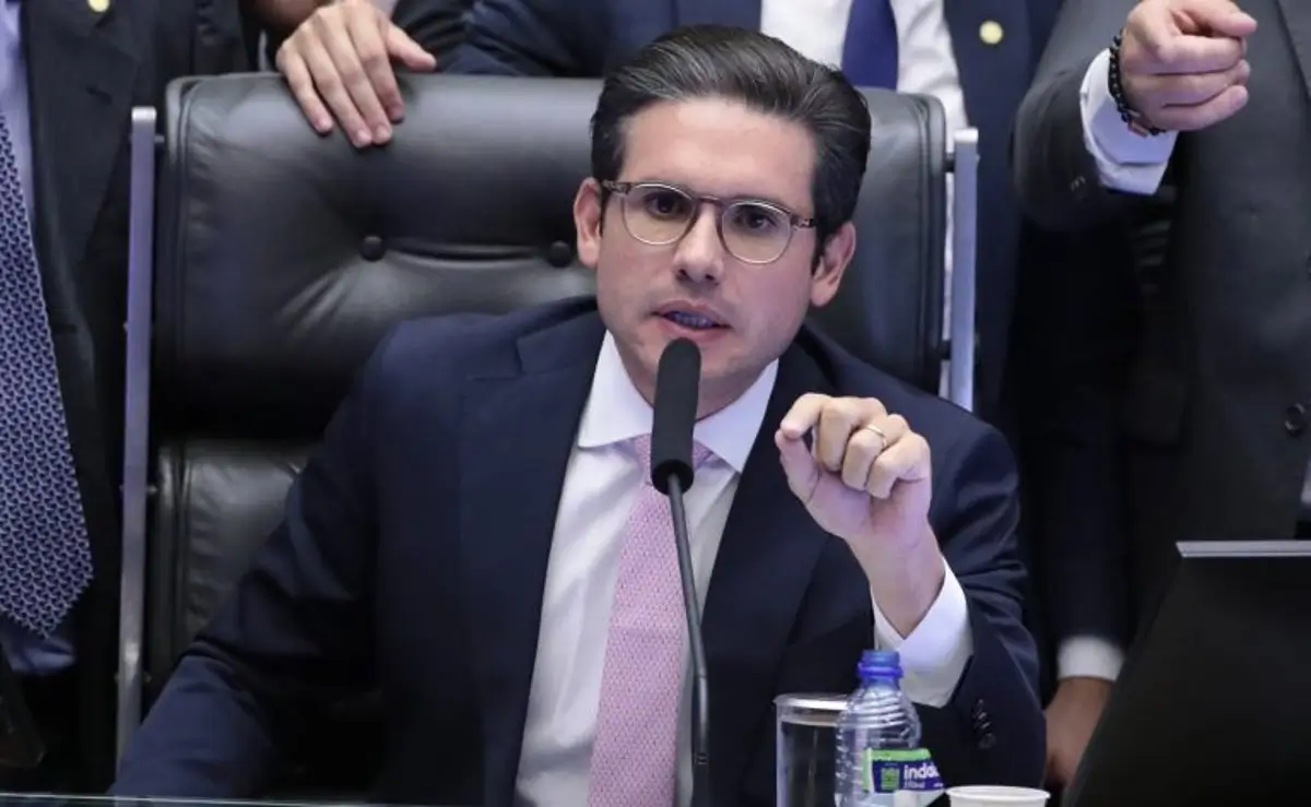 Archivo - El presidente de la Cámara de Diputados de Brasil, Hugo Motta - BRUNO SPADA/CÂMARA DOS DEPUTADOS - Archivo