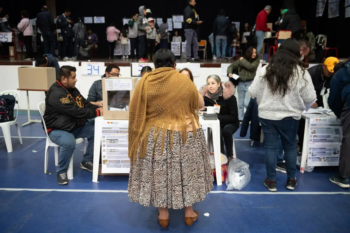 Imagen de archivo de las elecciones generales 2025 en Bolivia - Radoslaw Czajkowski/dpa