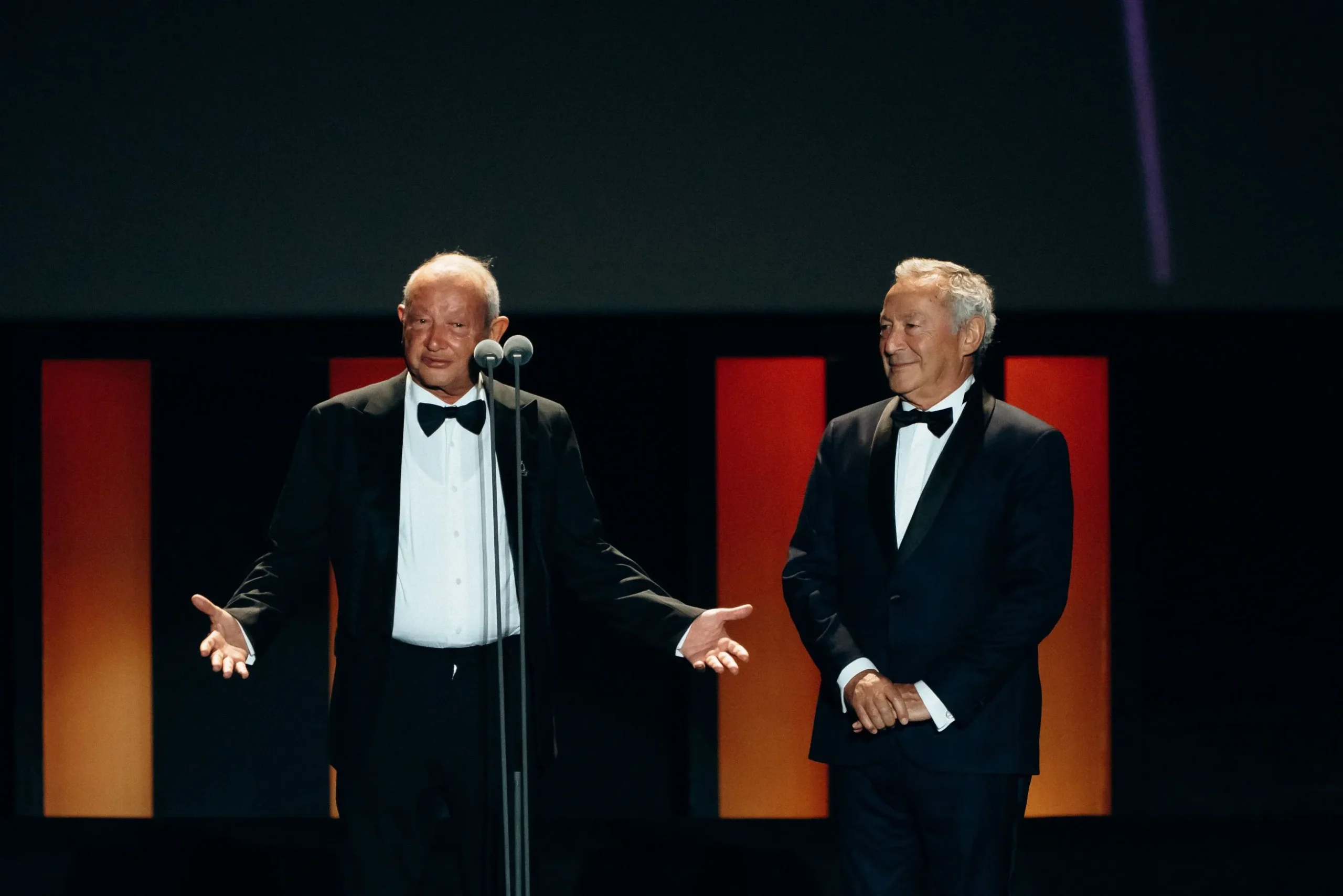 Egipto celebra el regreso del cine y la paz en la 8ª edición del Festival de Cine de El Gouna 2 Naguib y Samih Sawiris, fundadores del festival y de la propia ciudad de El Gouna. Foto cortesía festival