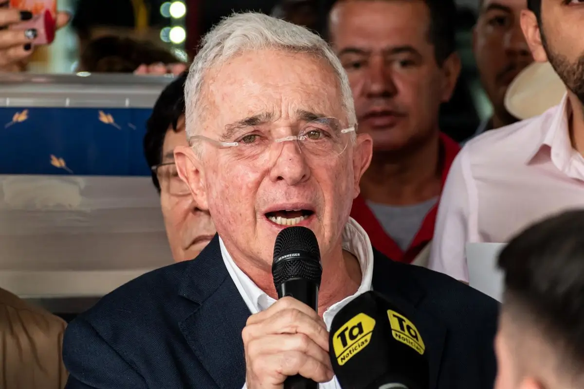 El expresidente de Colombia Álvaro Uribe Velez - Europa Press/Contacto/Juan J. Eraso