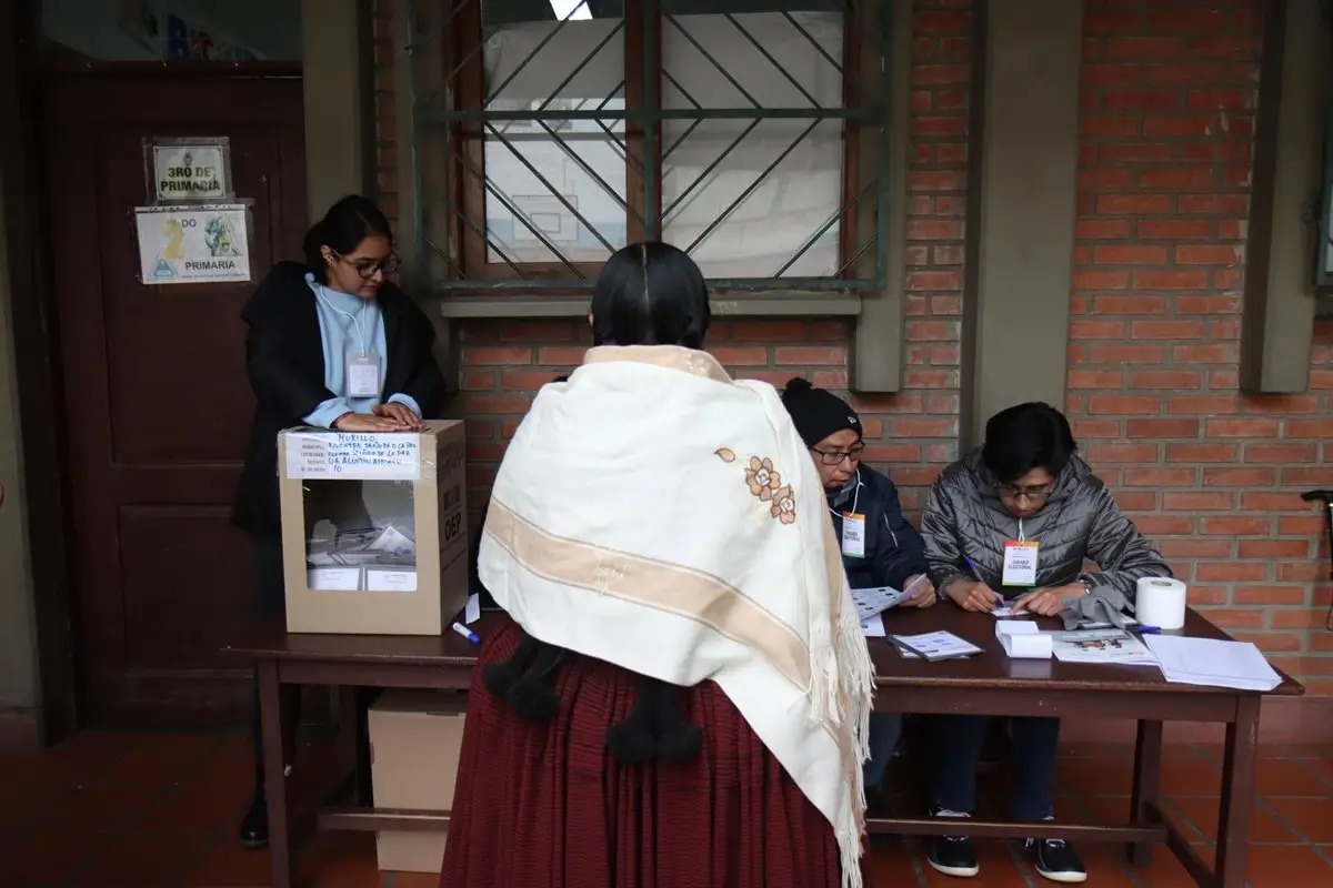 Archivo - Elecciones en La Paz, Bolivia (archivo) - Europa Press/Contacto/Diego Rosales - Archivo