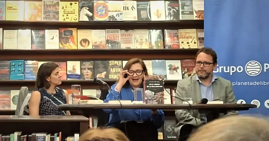 McEvoy presentó su libro "En el umbral de lo desconocido" en la Librería El Virrey | Foto: María Ximena Zuzunaga Guardia