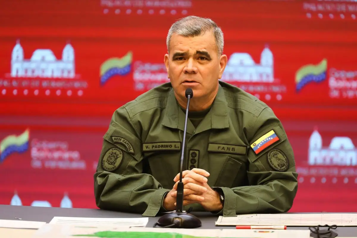Archivo - El ministro de Defensa de Venezuela, Vladimir Padrino - ---/Prensa Miraflores/dpa - Archivo