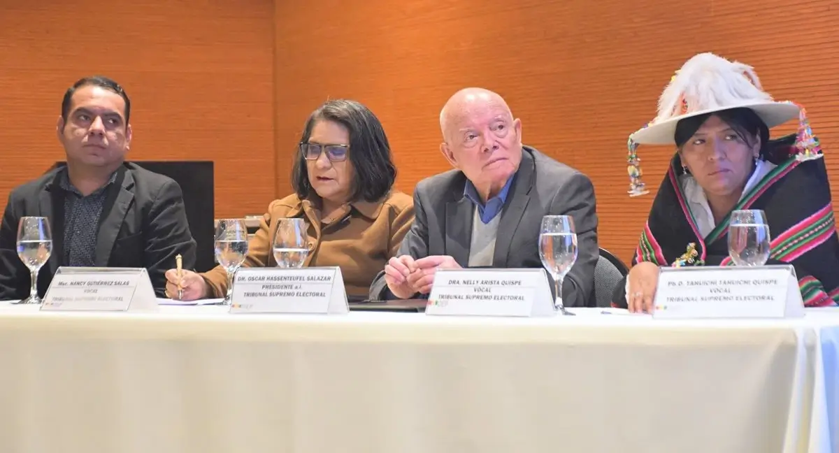 El presidente del Tribunal Supremo Electoral de Bolivia, Óscar Hassenteufel (archivo) - TSE