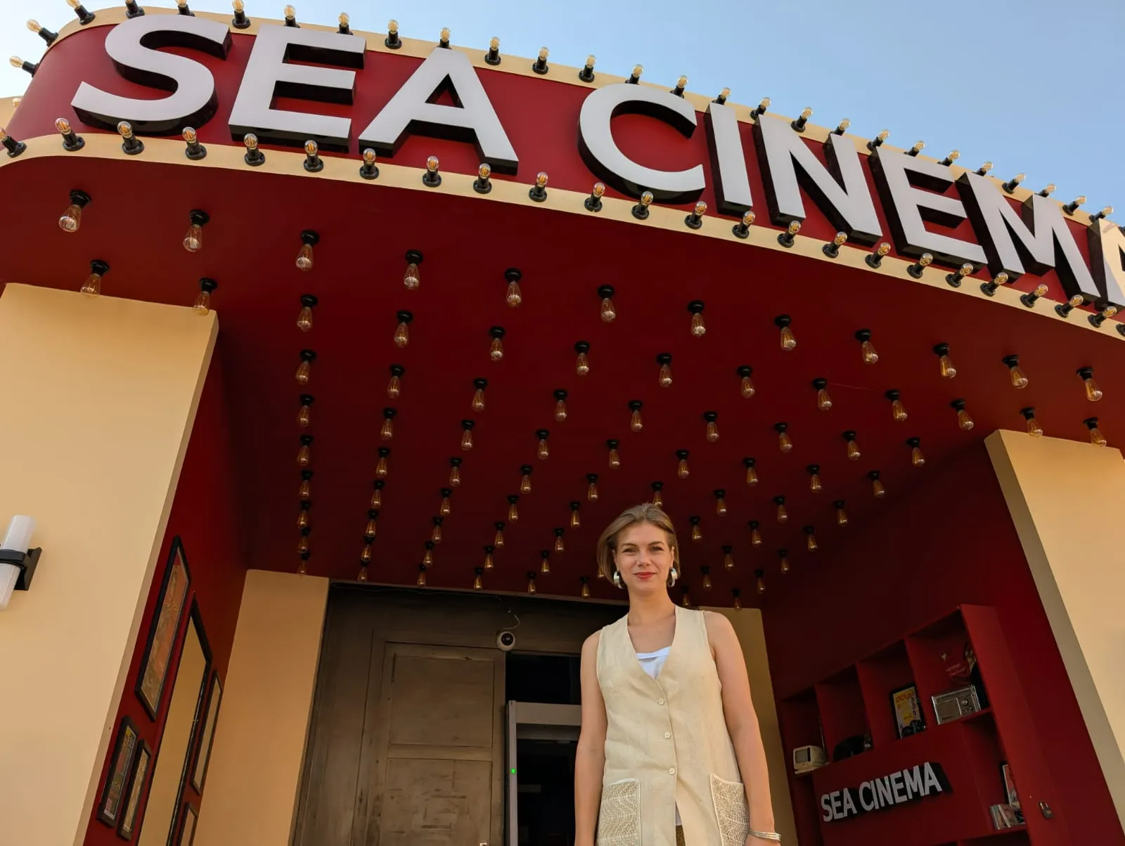 Marina Palii, actriz en Milk Teeth, en El Gouna. Foto David Sánchez