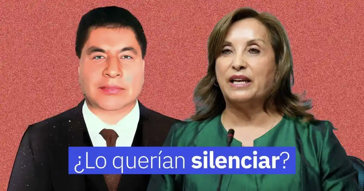 Audio vincula a allegado presidencial con muerte de empresario Nilo Burga | Composición: EL PERFIL