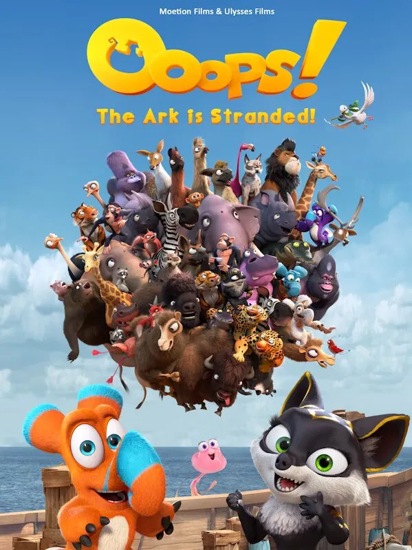 "Ooops! The Ark is Stranded": la esperada serie animada que expande el universo de los nestrians 3 "Ooops! The Ark is Stranded" es una comedia que fomenta la colaboración y la aceptación (Gentileza)