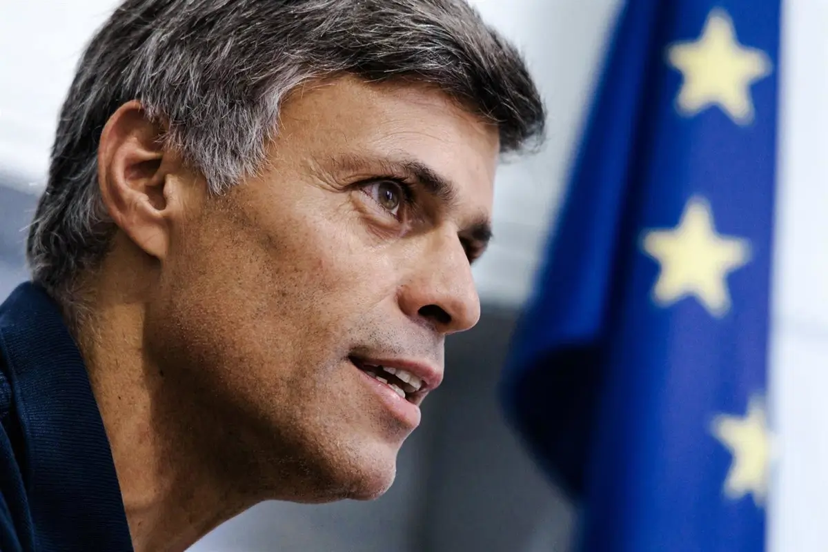 El dirigente opositor venezolano Leopoldo López durante una entrevista con Europa Press en Madrid - CARLOS LUJAN/EUROPA PRESS
