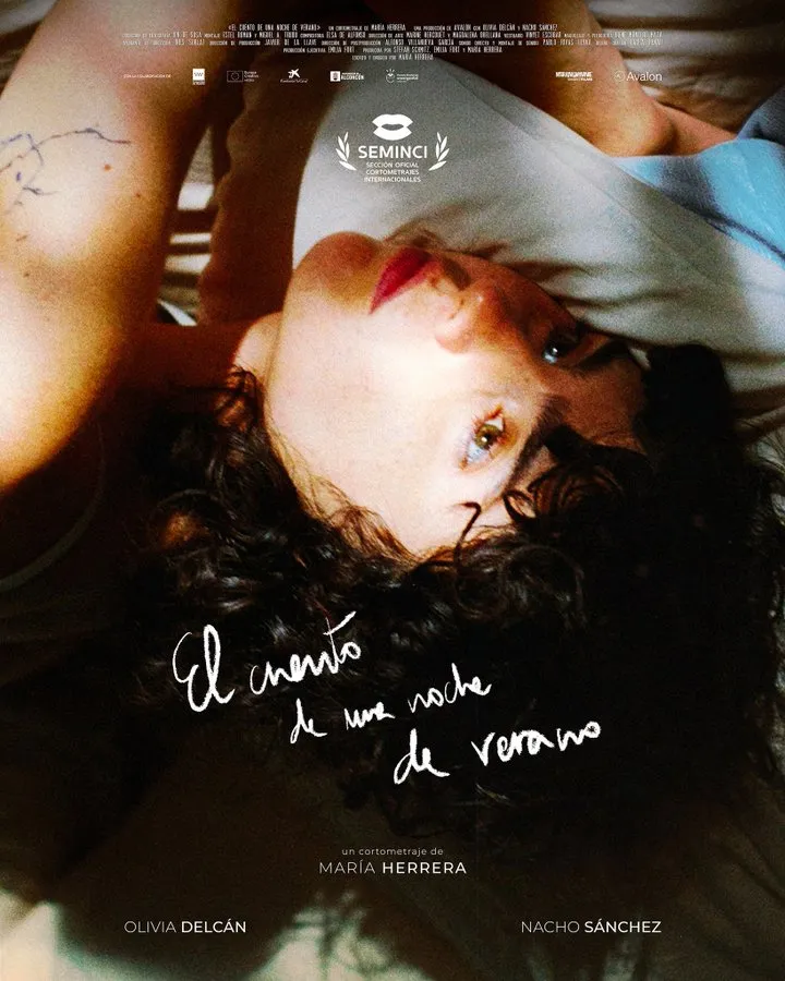Nacho Sánchez, actor de "Mantícora", presenta "El cuento de una noche de verano" en la Seminci 2 Póster de "El cuento de una noche de verano", de Olivia Delcán y Nacho Sánchez (Gentileza)