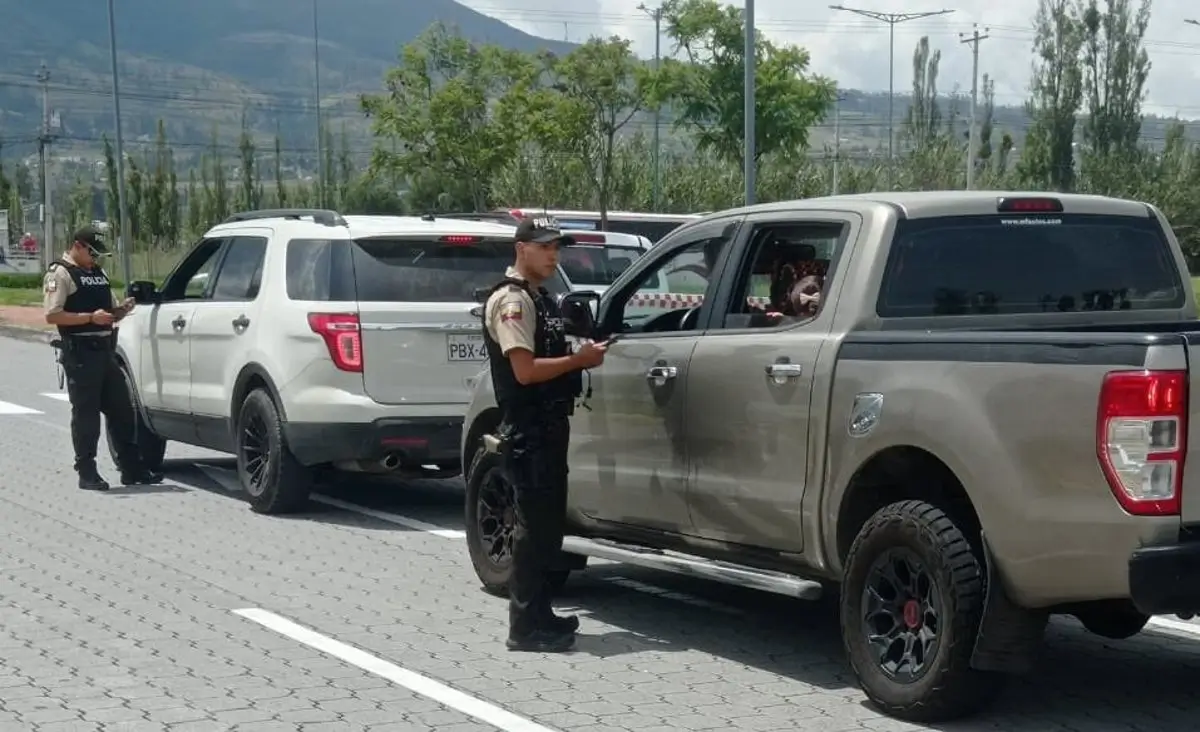 Archivo - Policía en Ecuador (archivo) - POLICÍA NACIONAL DE ECUADOR - Archivo
