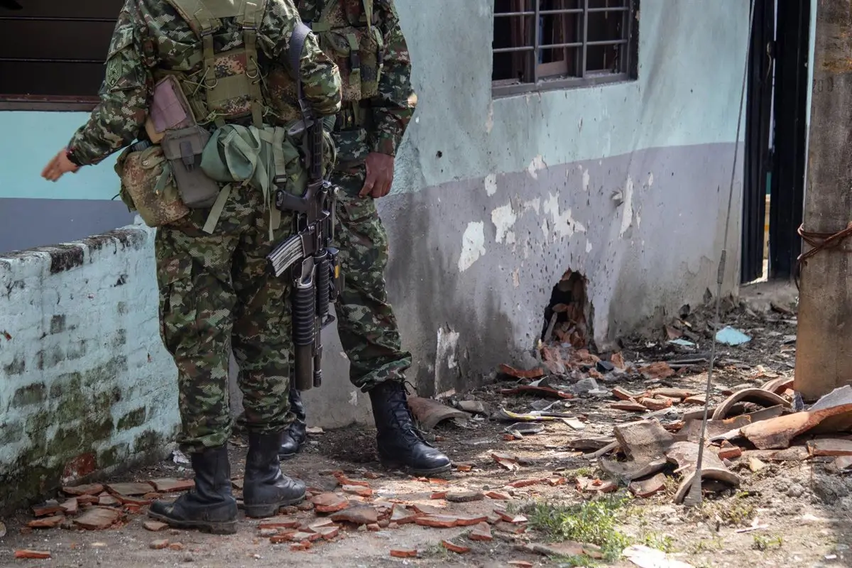 Archivo - Soldado colombianos, en una imagen de archivo. - Europa Press/Contacto/Sebastian Marmolejo