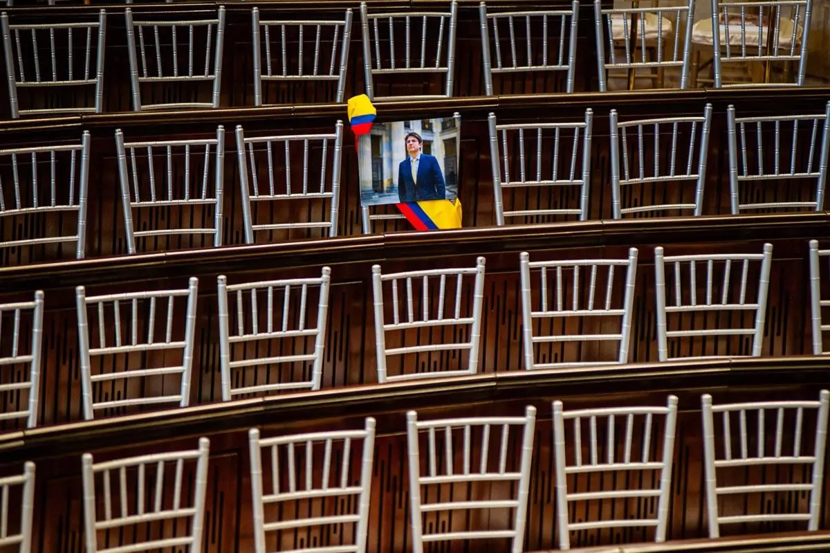 Una fotografía del senador colombiano Miguel Uribe - Europa Press/Contacto/Sebastian Barros
