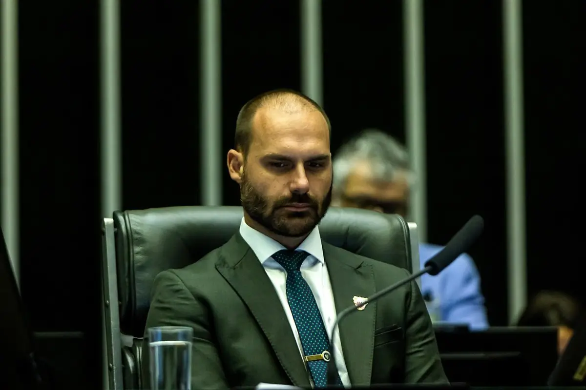 Archivo - El diputado brasileño Eduardo Bolsonaro - Europa Press/Contacto/Wallace Martins, Wallace Mar