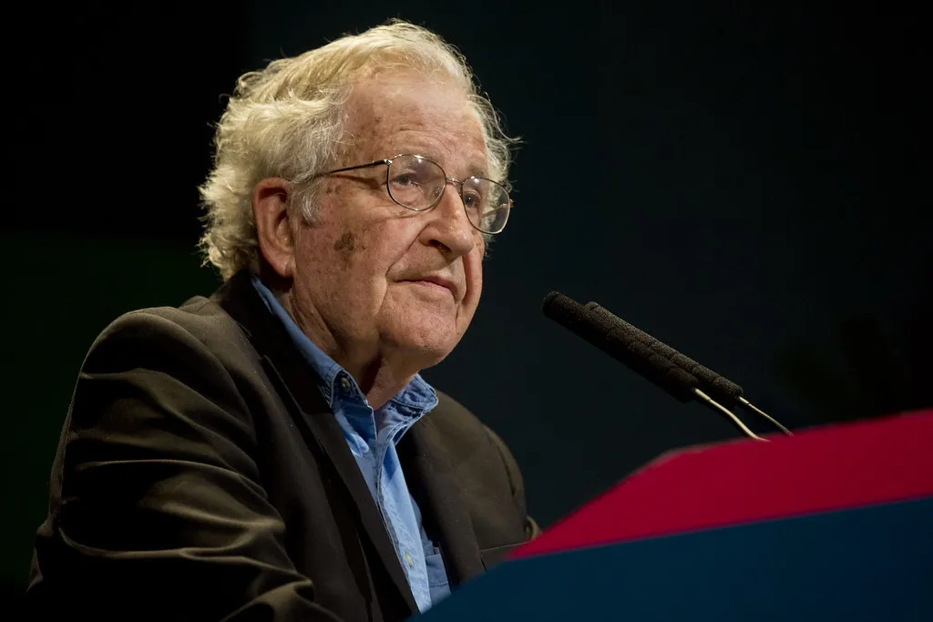 Noam Chomsky (Foto: Ministerio de Cultura de Argentina)