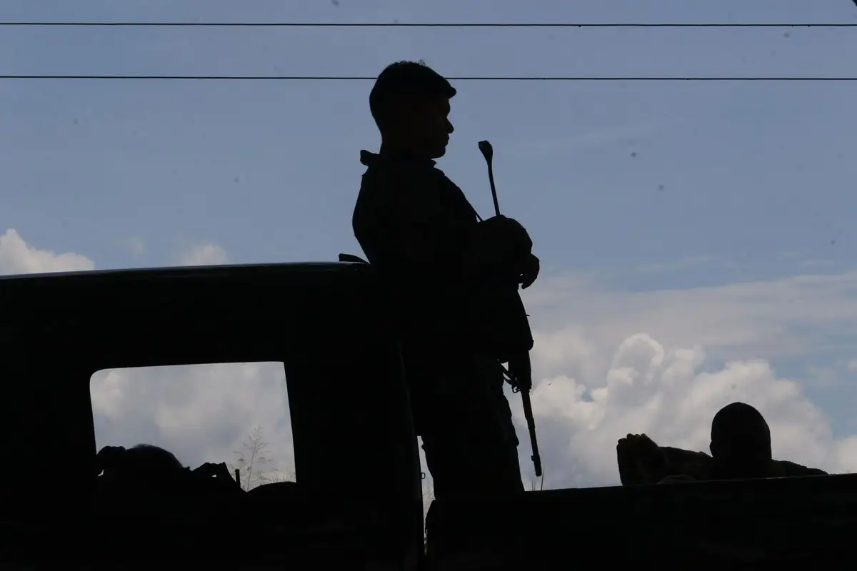 Archivo - Un guardia de una prisión en Venezuela (archivo) - Europa Press/Contacto/Juan Carlos Hernandez
