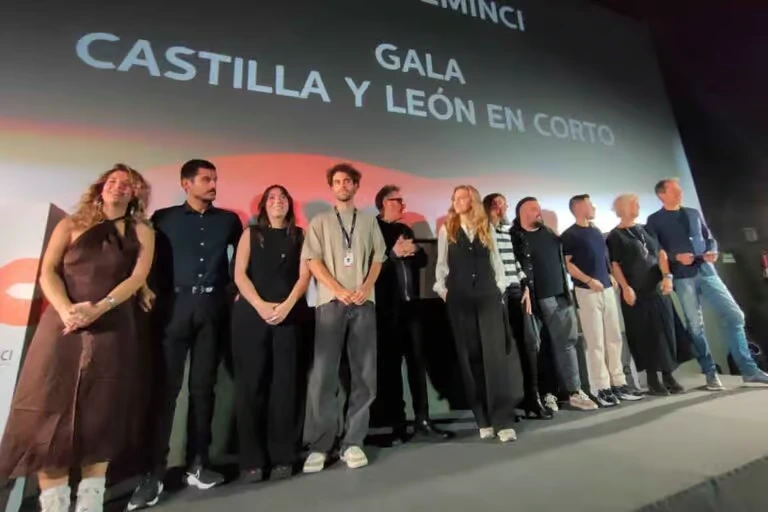 En la gala de Castilla y León en Corto, se exhibieron obras que invitan a la reflexión sobre el amor, el duelo y conflictos globales | Foto: David Sánchez