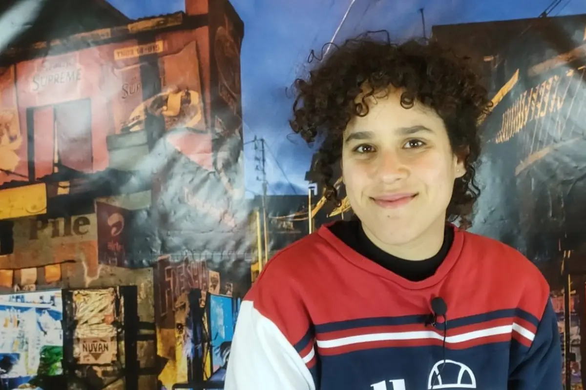 Violena Ampudia, habla del cine latinoamericano y presenta su cortometraje Blue en el FIPADOC, en Biarritz. (David Sánchez)