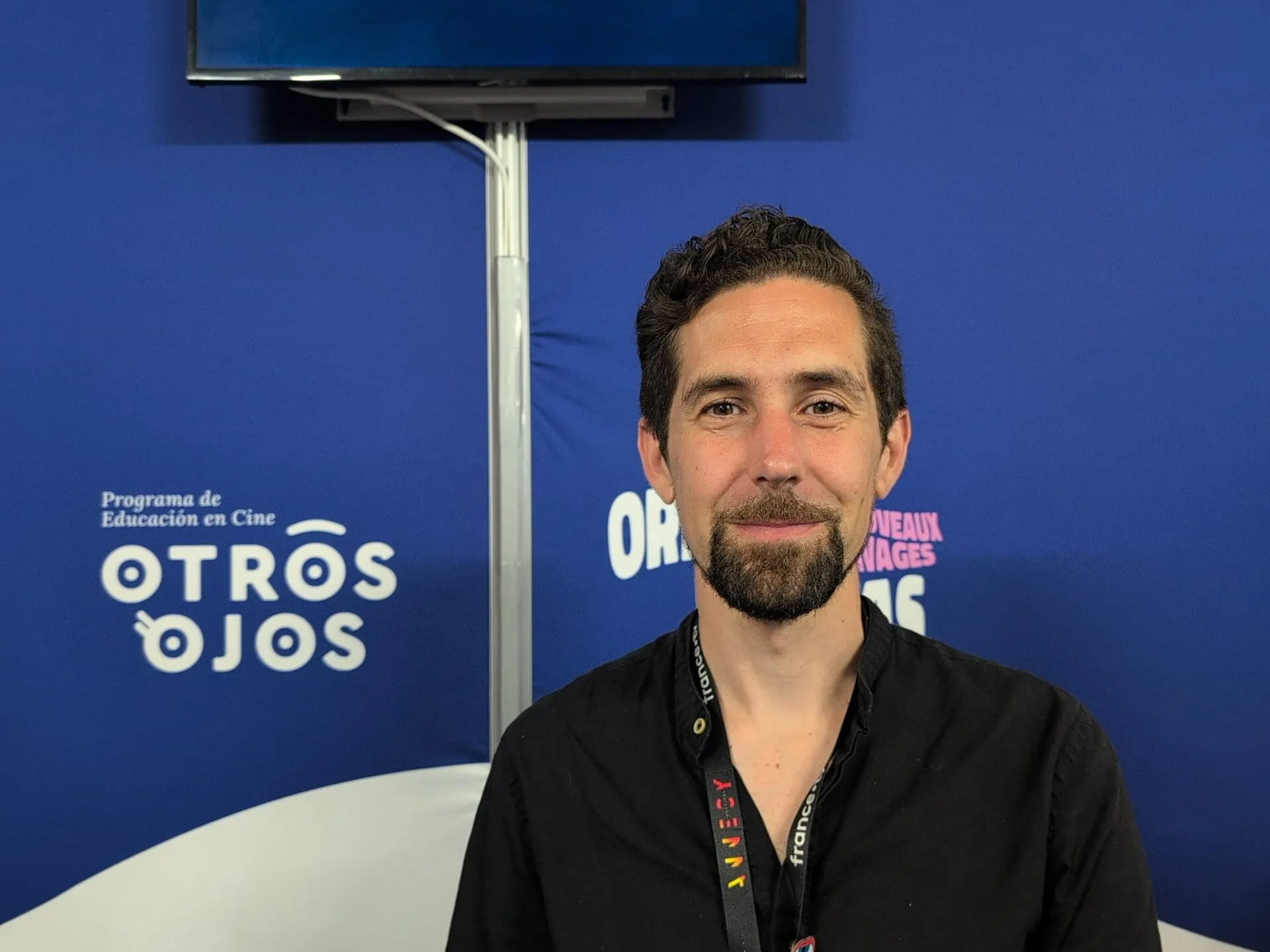 Arnaud Miquel, adjunto audiovisual para los países andinos del ministerio francés.