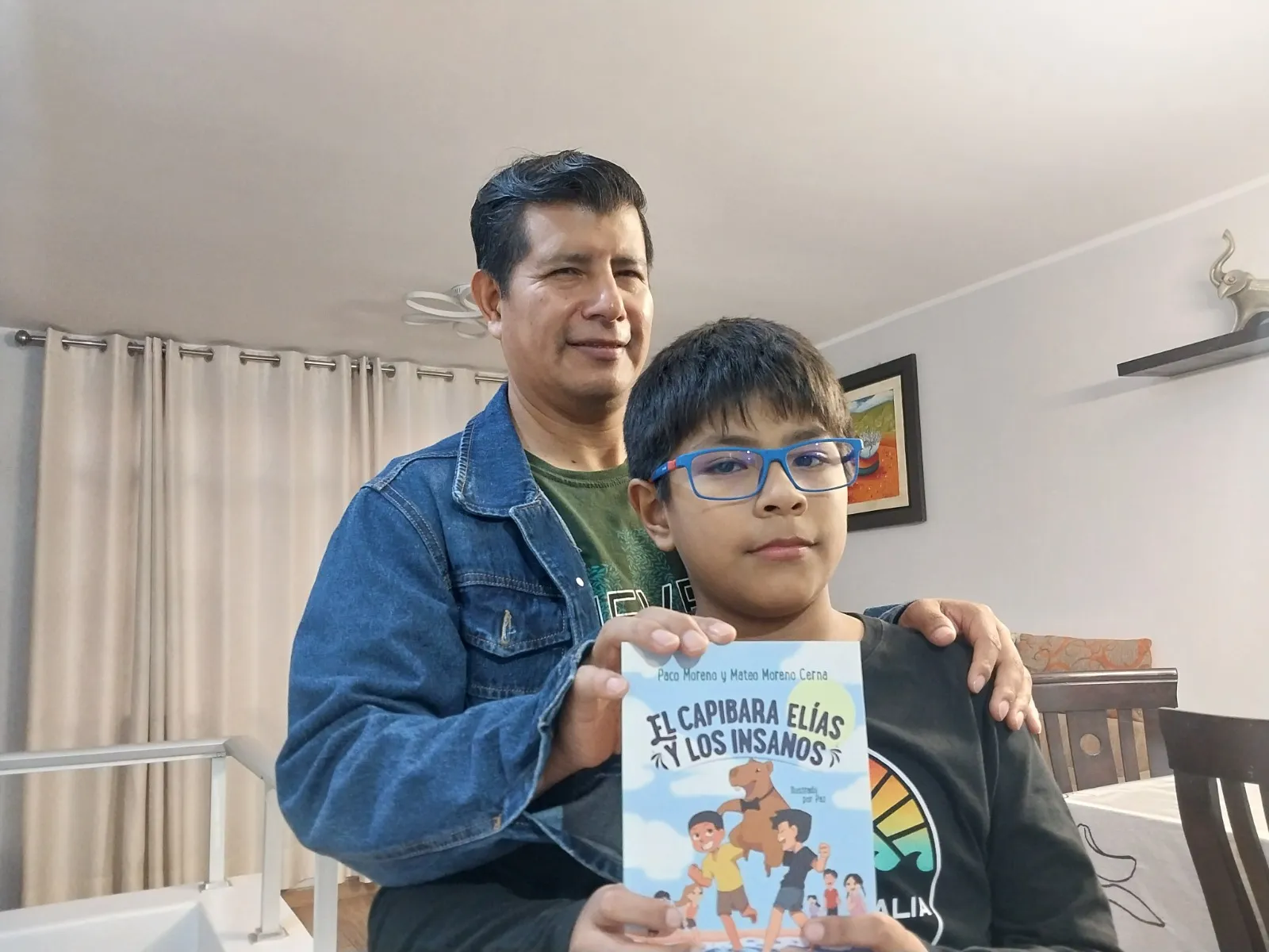 Paco Moreno y Mateo Moreno Cerna impulsan la lectura familiar con una historia de amistad y naturaleza