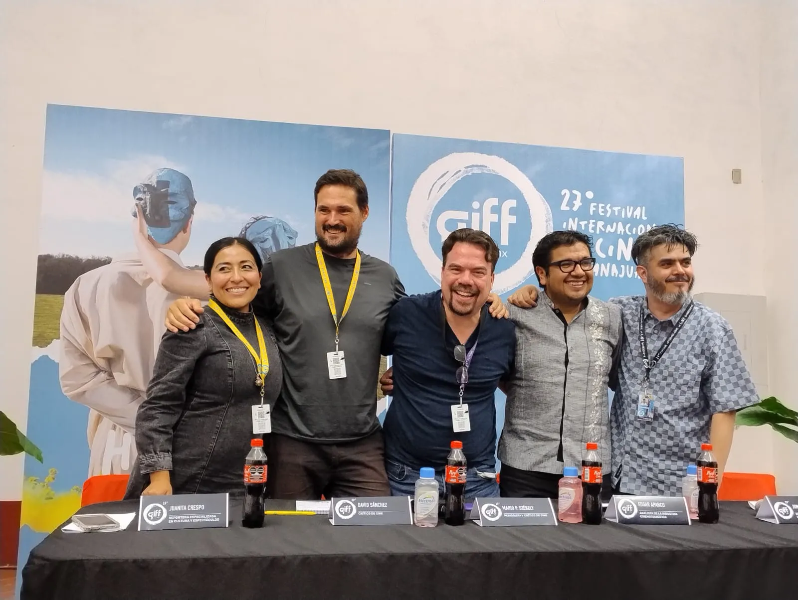 Panel sobre cobertura de festivales destaca en la edición 27 del Festival de Cine de Guanajuato (Foto: David Sánchez)